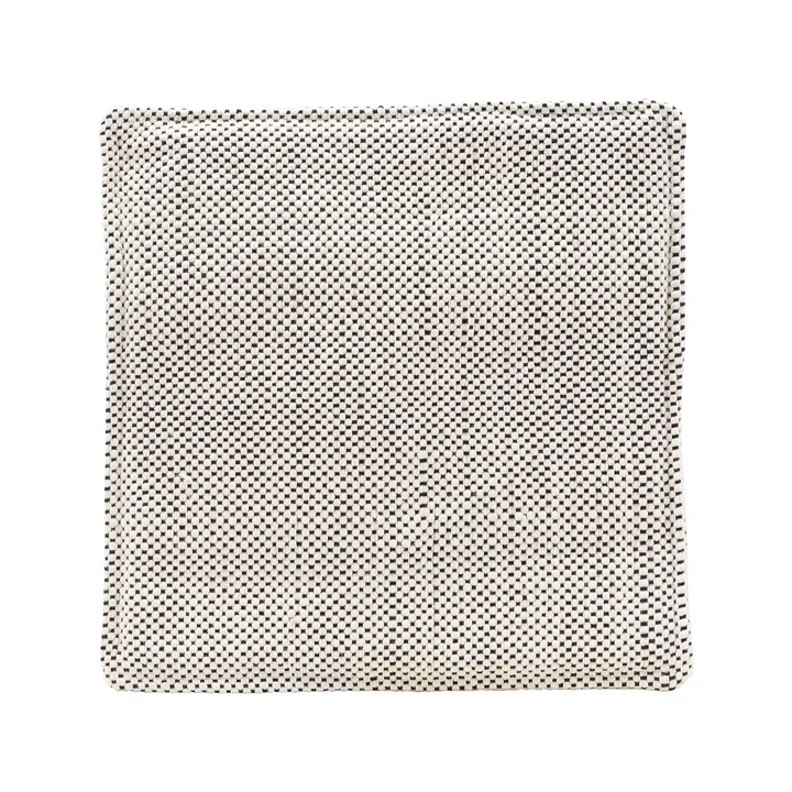 House Doctor - Sitzkissen für Cuun Rattan-Stuhl, 35 x 35 cm, schwarz / weiss