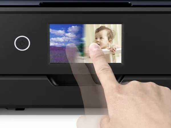 Epson Expression Photo XP-970 Small-in-One - Multifunktionsprinter - farve - blækprinter - A4 (210 x 297 mm) (original) - A3 (medie) - op til 8.1 spm (kopiering) - op til 8.5 spm (udskriver) - 100 ark - USB 2.0, LAN, Wi-Fi(n), USB vært
