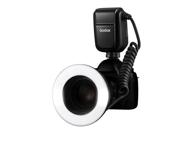 Godox Blitzgerät MF-R76S Makro-Ringblitz für Sony Makro-Ringblitz für Canon mit TTL-Unterstützung und Lithium-Akku