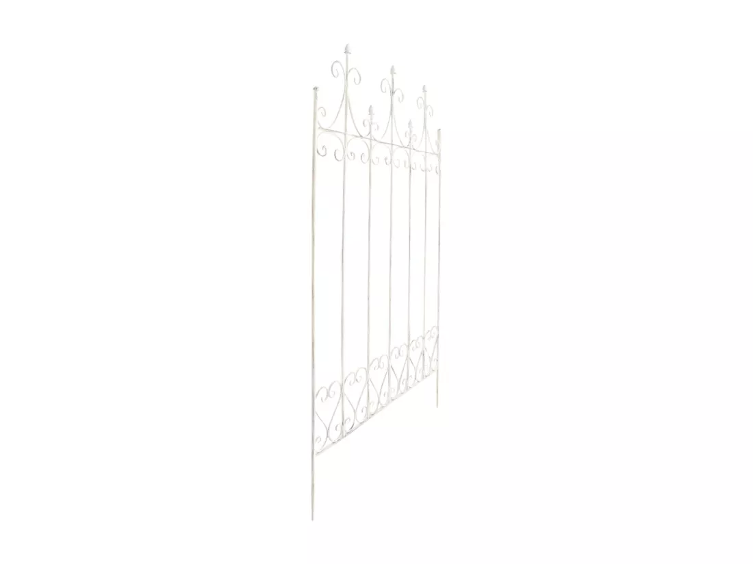 Treillis - Métal - Blanc antique - Flieder