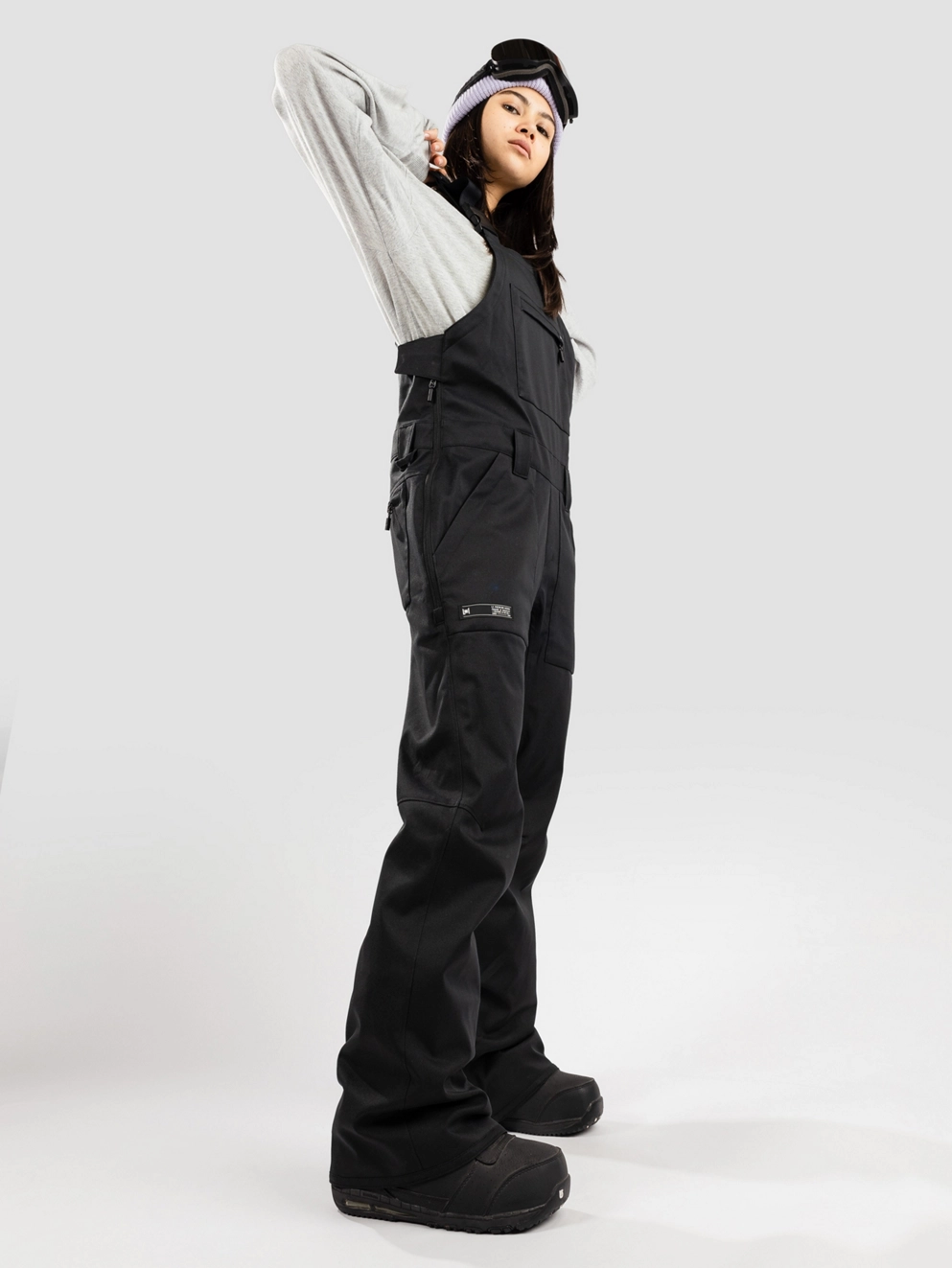 L1 Loretta Bib Pants black