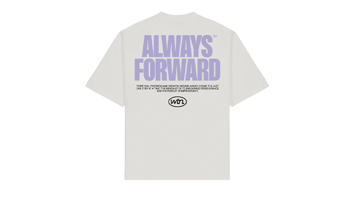 wtn. Always Forward T-Shirt Creme