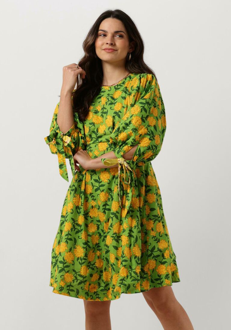 HARPER & YVE groene harper & yve mini jurk alexis-dr
