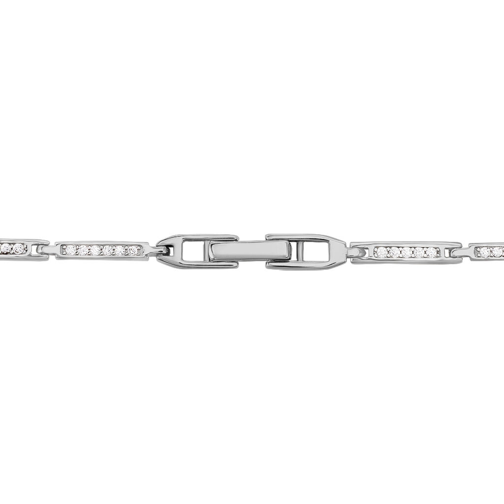 Bracelet Celoni Argent Blanc Oxyde De Zirconium
