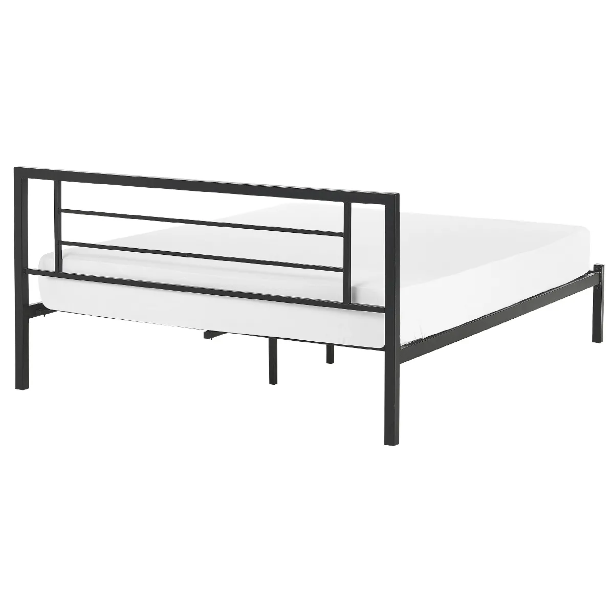 BELIANI CUSSET 140x200 cm - Métal Noir