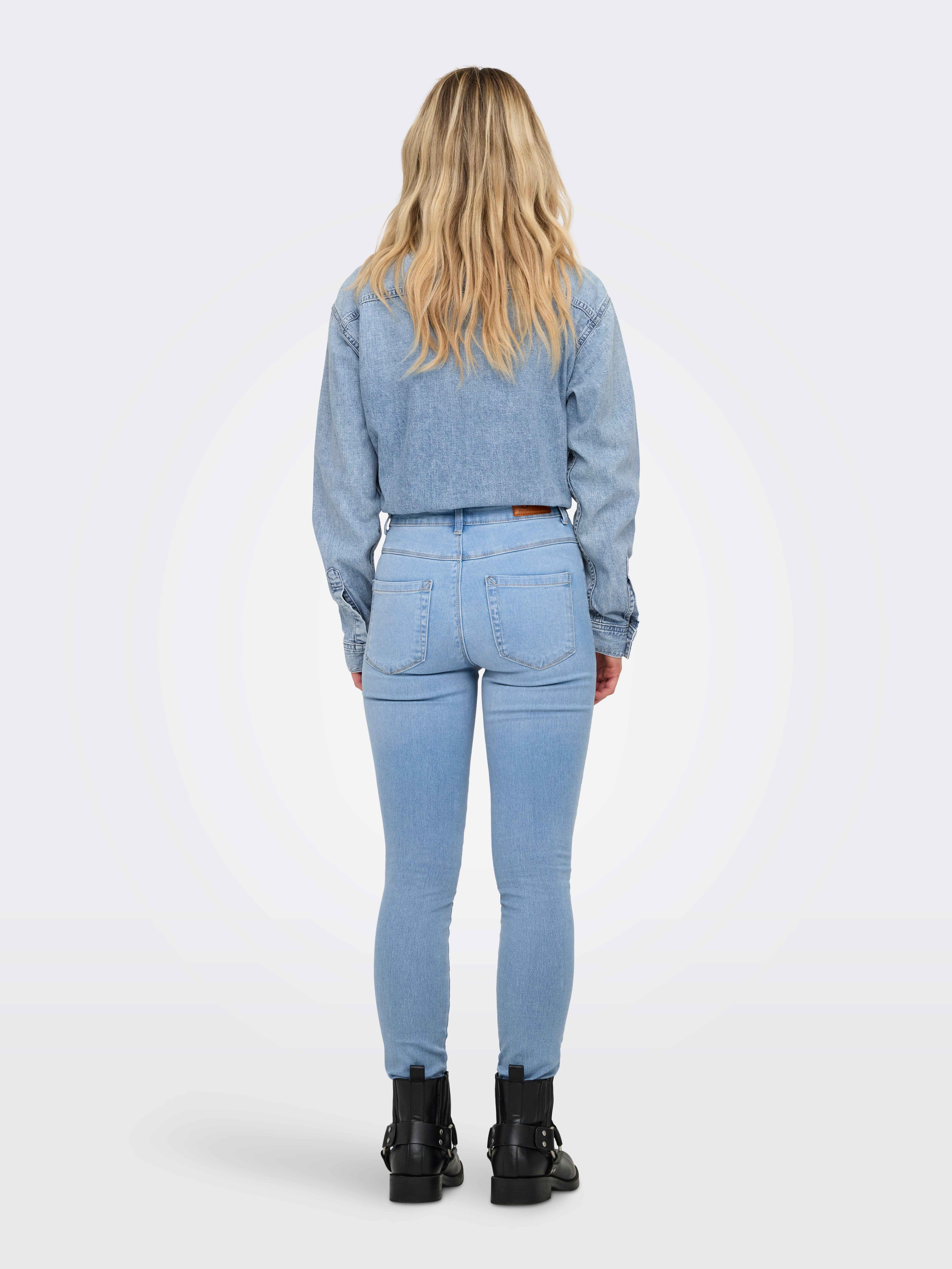 ONLROYAL Skinny Fit Jeans Light Blue Denim