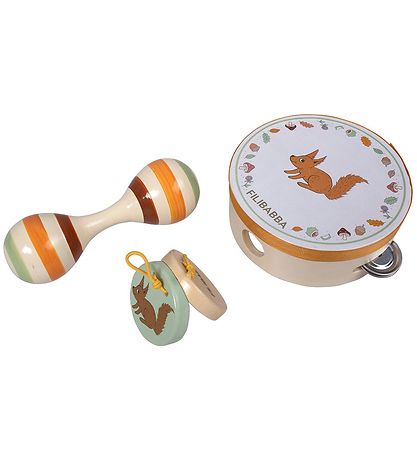 Filibabba Legekuffert m. Instrumenter - 4 Dele