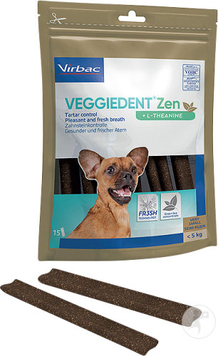 Virbac Veggiedent Zen Lamelles À Mâcher Contre Le Tartre Chiens