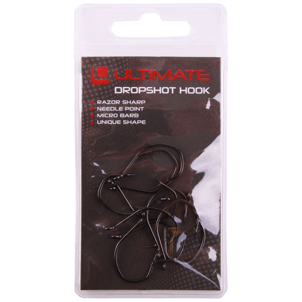 Hameçon Ultimate Dropshot Hook - 10pcs