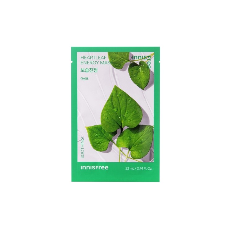 Innisfree Squeeze Energy Mask Heartleaf Beruhigende Tuchmaske 22 ml