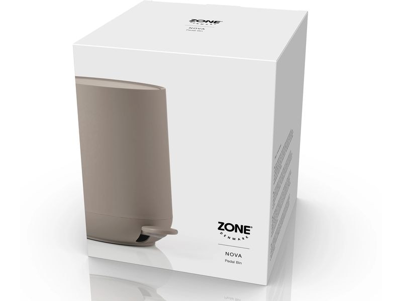 Zone Denmark Treteimer Nova 3 l, Taupe Kosmetikeimer