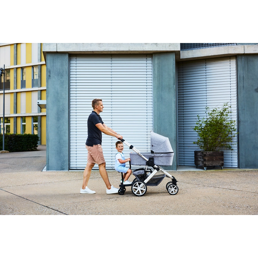 ABC DESIGN Sitz-Trittbrett Kiddie Ride On 2 Schwarz