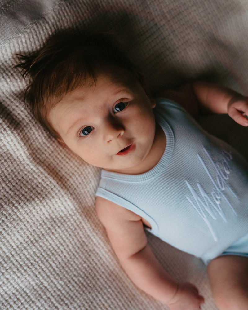 Malelions Baby Bodysuit Baby LichtBlauw