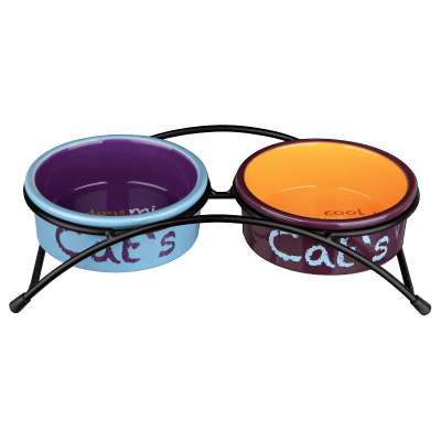 Trixie Napf-Set Eat on Feet 2x0.3l