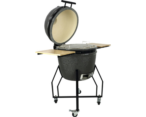Keramische grill Grill Guru Kamado Original L met standaard en opbergruimte, op wielen