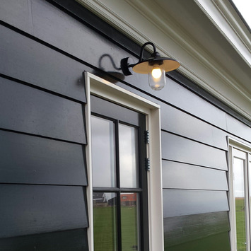 KS Verlichting buitenlamp Brig zwart