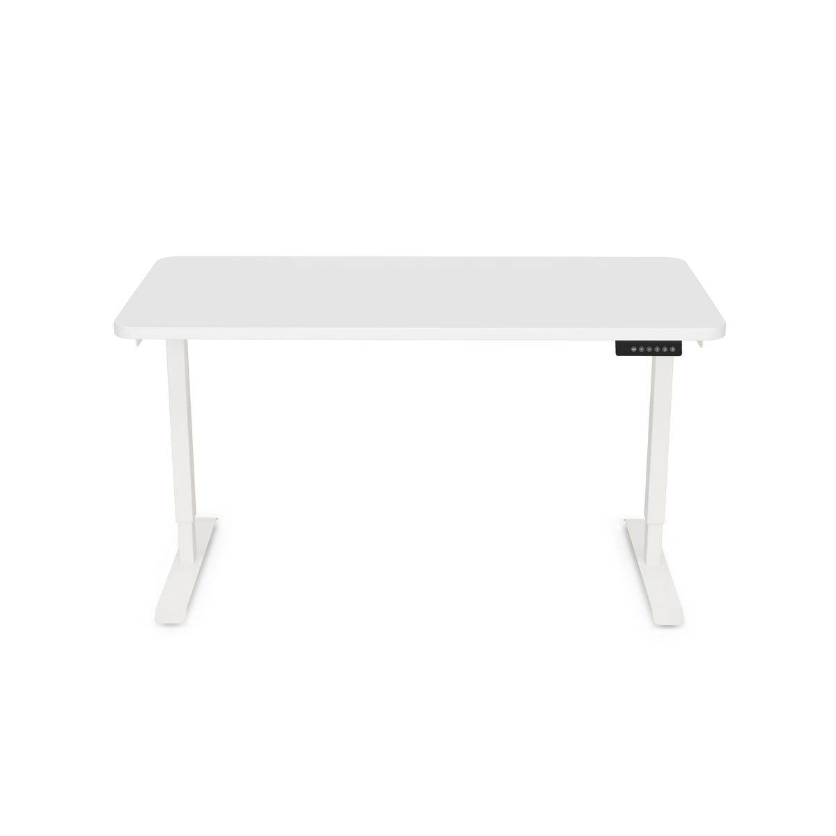 Stehpult elektrisch PREMIUM weiss 120 x 60 cm