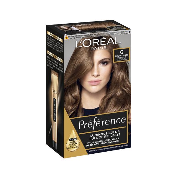 Preference hårfarge