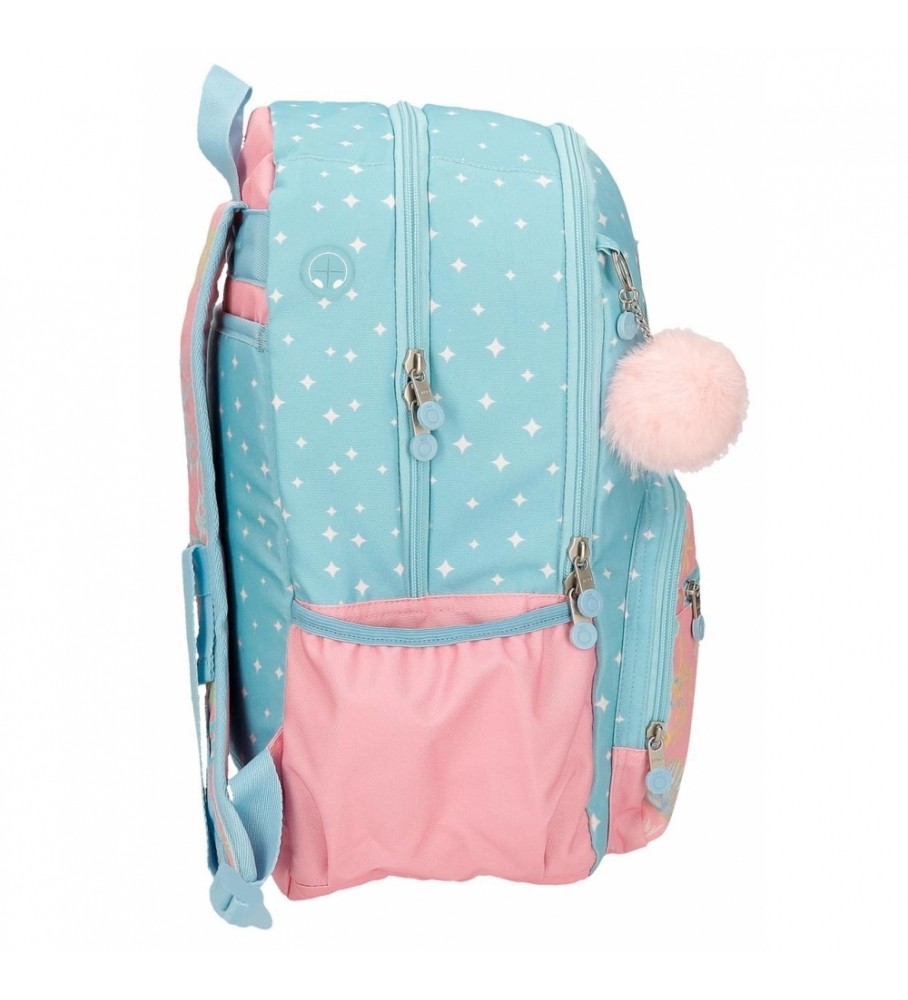Enso Mochila EnsoKeep The Ocean Clean doble compartimento azul, rosa