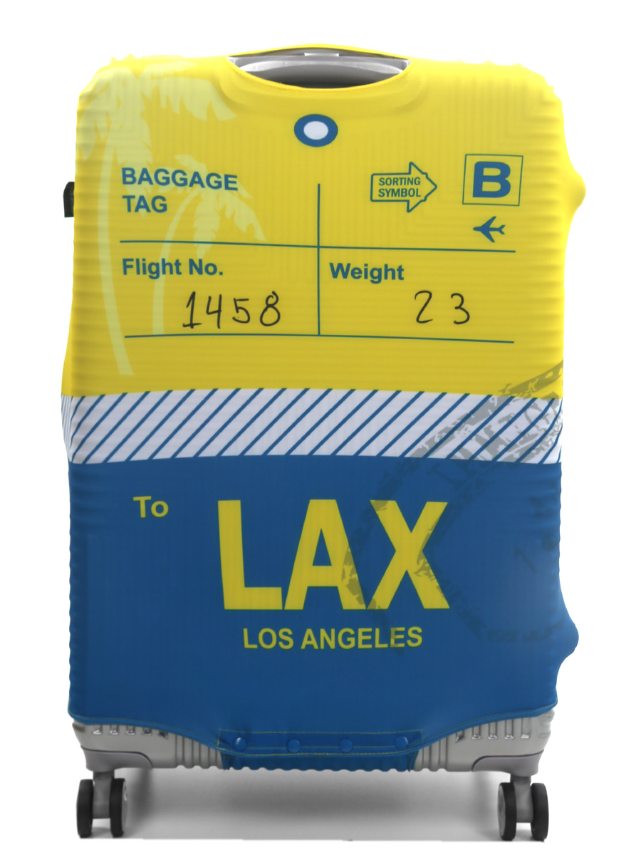 Housse de valise Airtex To Los Angeles LAX - L