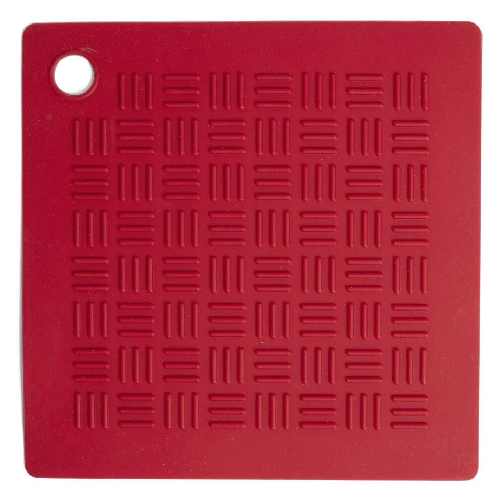 Manique en silicone rouge 22,5x22,5cm