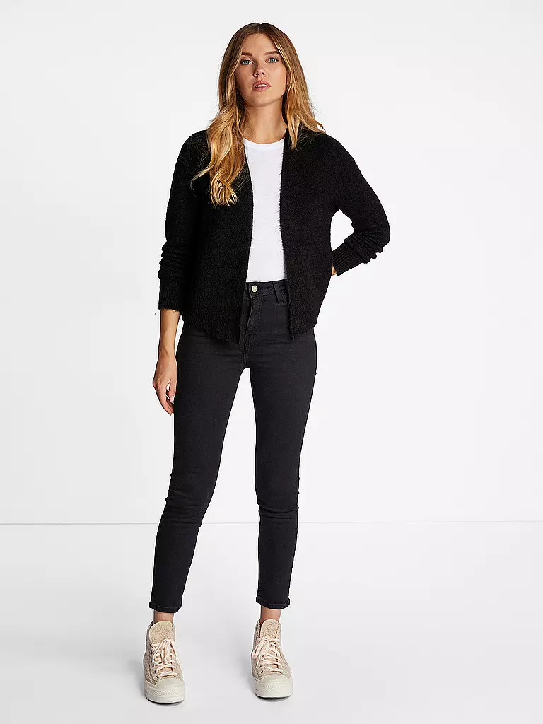 RICH & ROYAL Strickjacke  schwarz