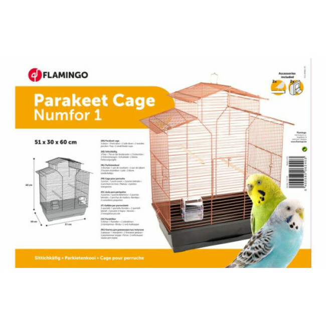 Cage pour perruches Numfor