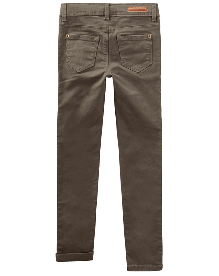 Twill-Hose NKFPOLLY TWITEXY  in stone gray