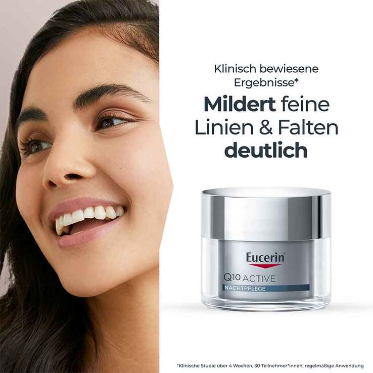 Eucerin Q10 Active Nachtcreme, 50 ml