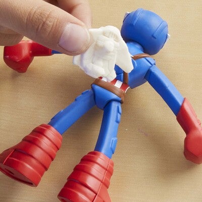 Play-Doh Captain America Stamping Shield Lekesett