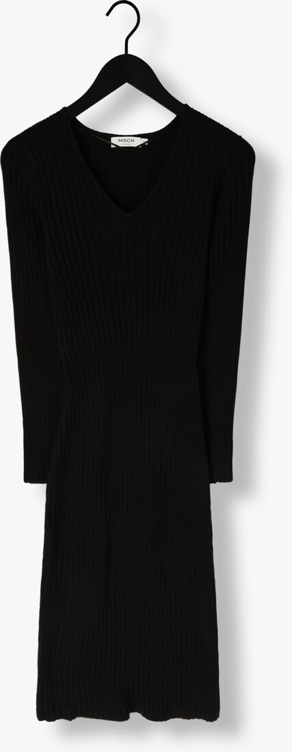 MSCH COPENHAGEN zwarte msch copenhagen midi jurk mschrenana rachelle v dress