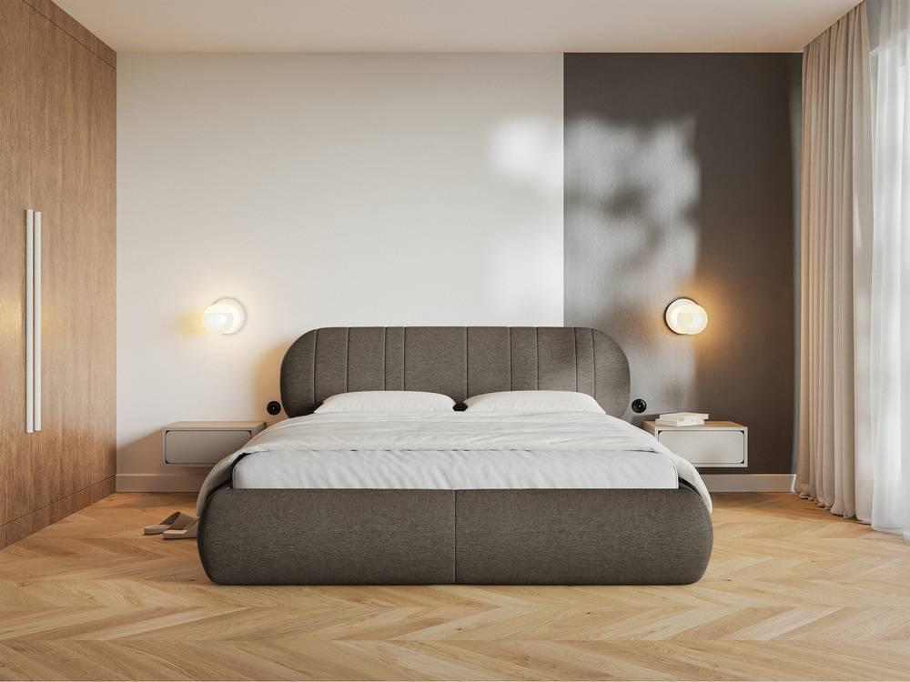 NADUVI Collection Bedframe Savan 180 x 200 cm met opbergvak