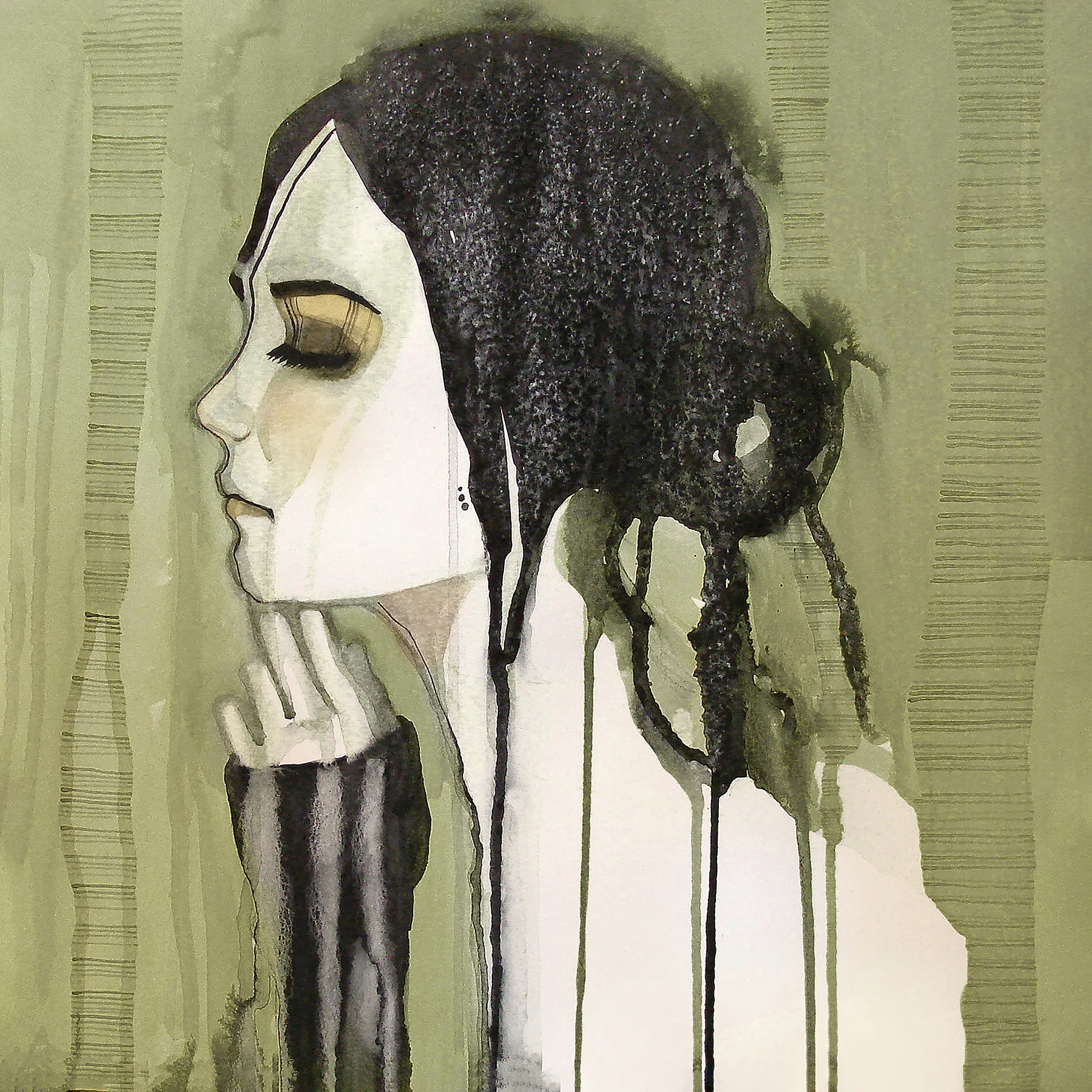 Incado Lærredsprint - Green Lady