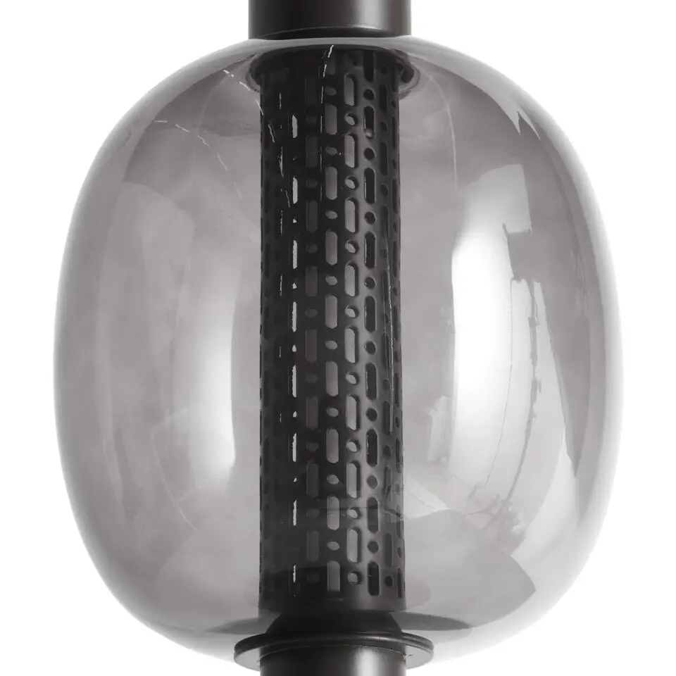 PULANGI - Tafellamp - Zwart - Aluminium