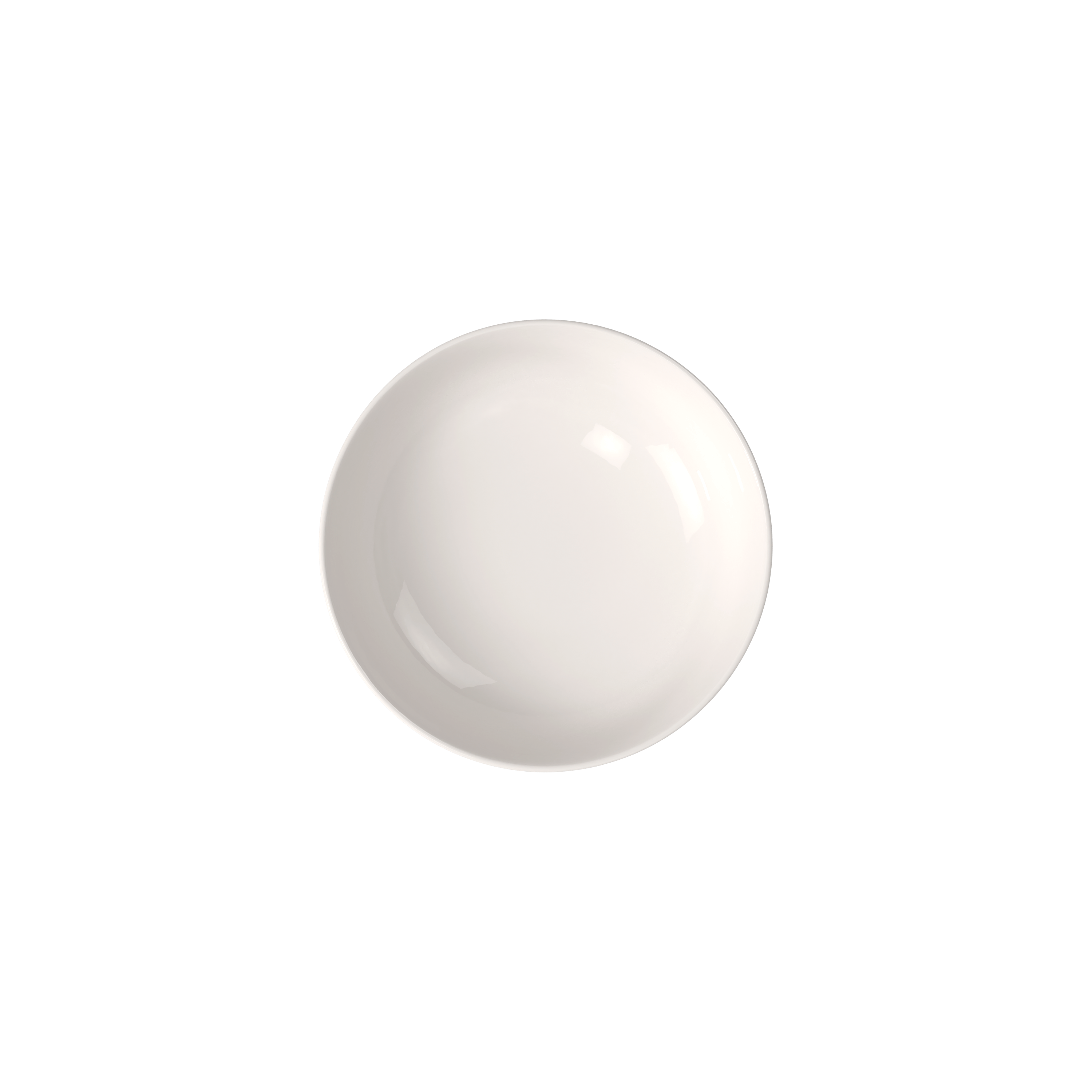 For Me Salad serving bowl White, 16.6 oz, Premium Porcelain