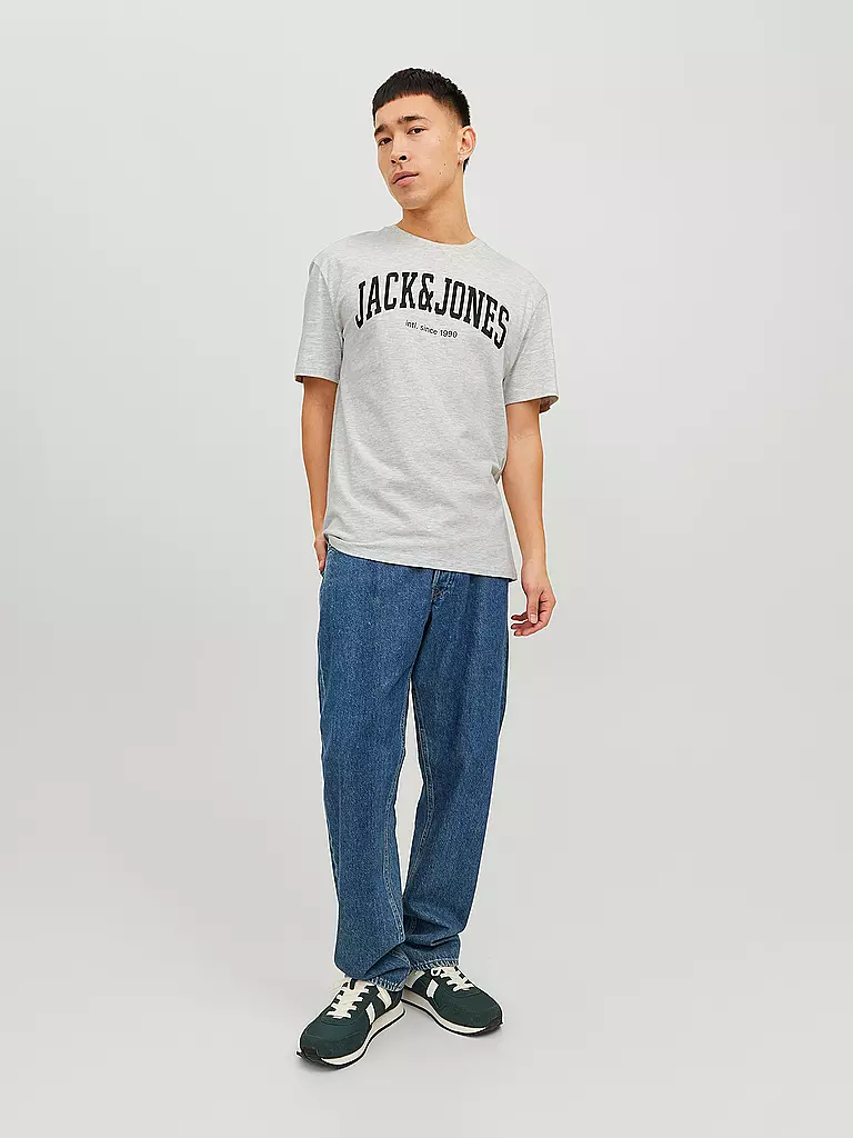 JACK & JONES T-Shirt  JJEJOSH weiss