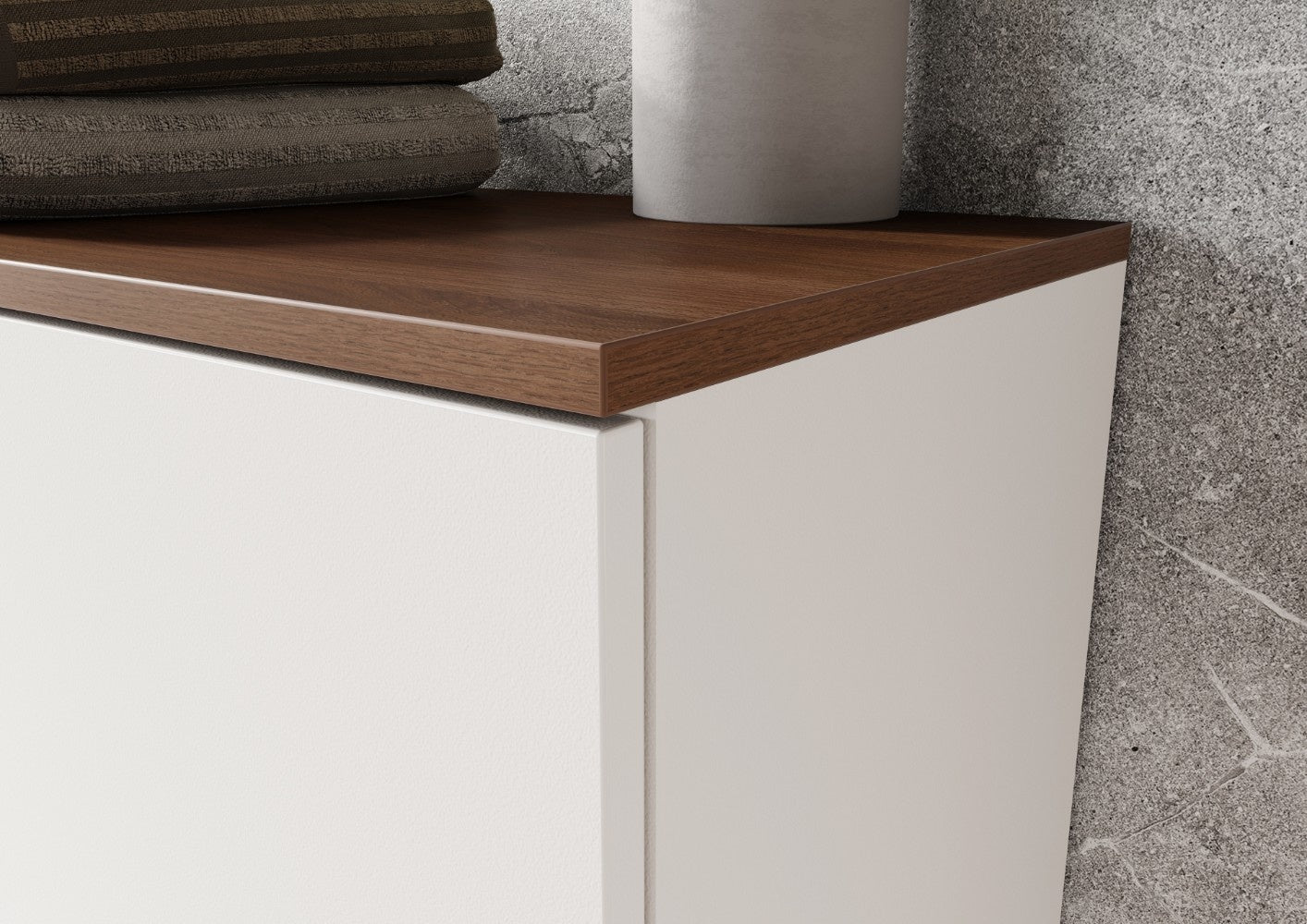 Germania Yonkers Badmeubel Set Drie Cashmere | Walnoot