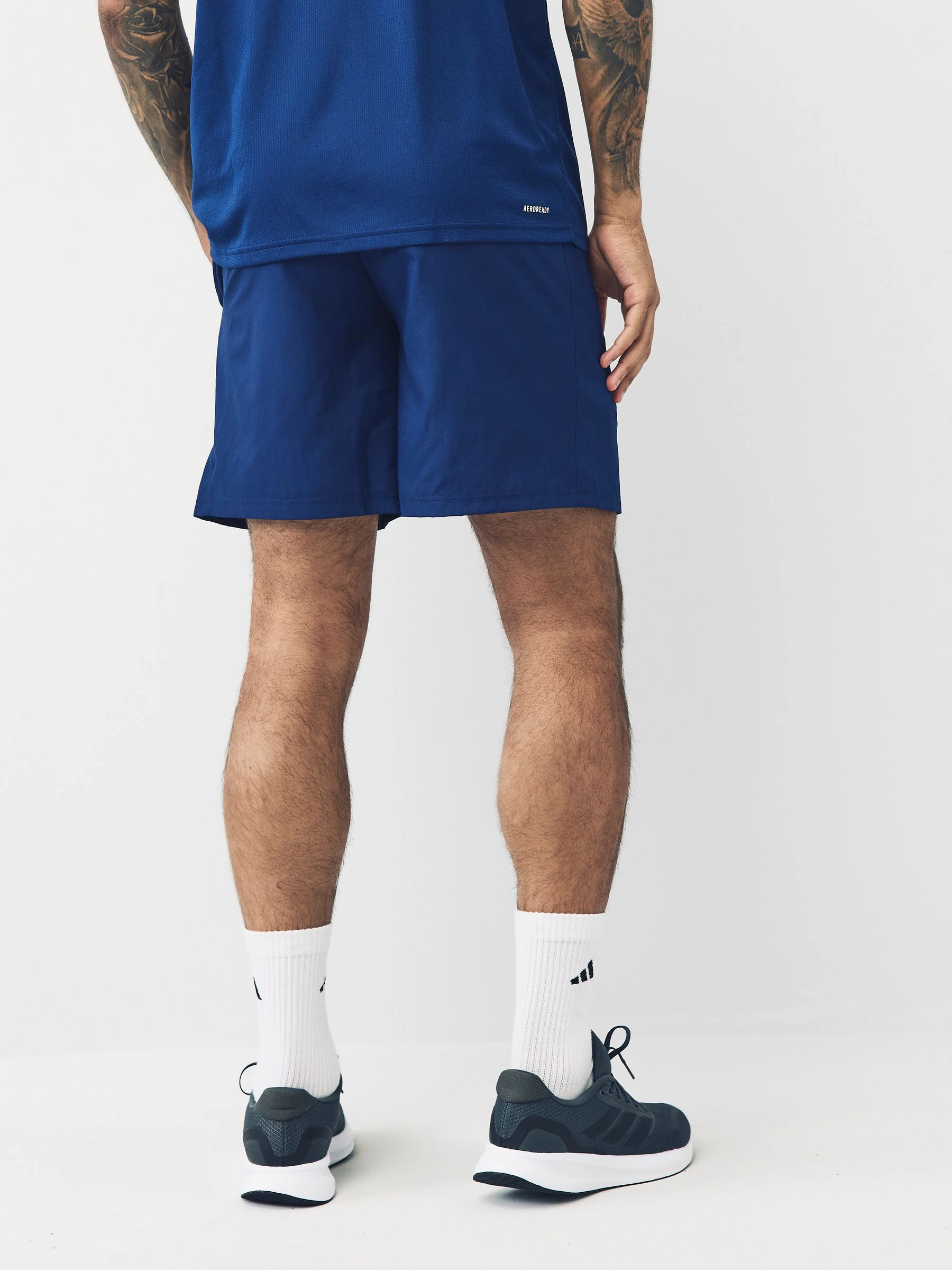 Blauw - adidas Train Essentials geweven trainingsshorts
