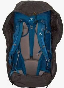 LOWLAND OUTDOOR Raincover Flightbag - Zwart - Waterdicht - Verstelbaar