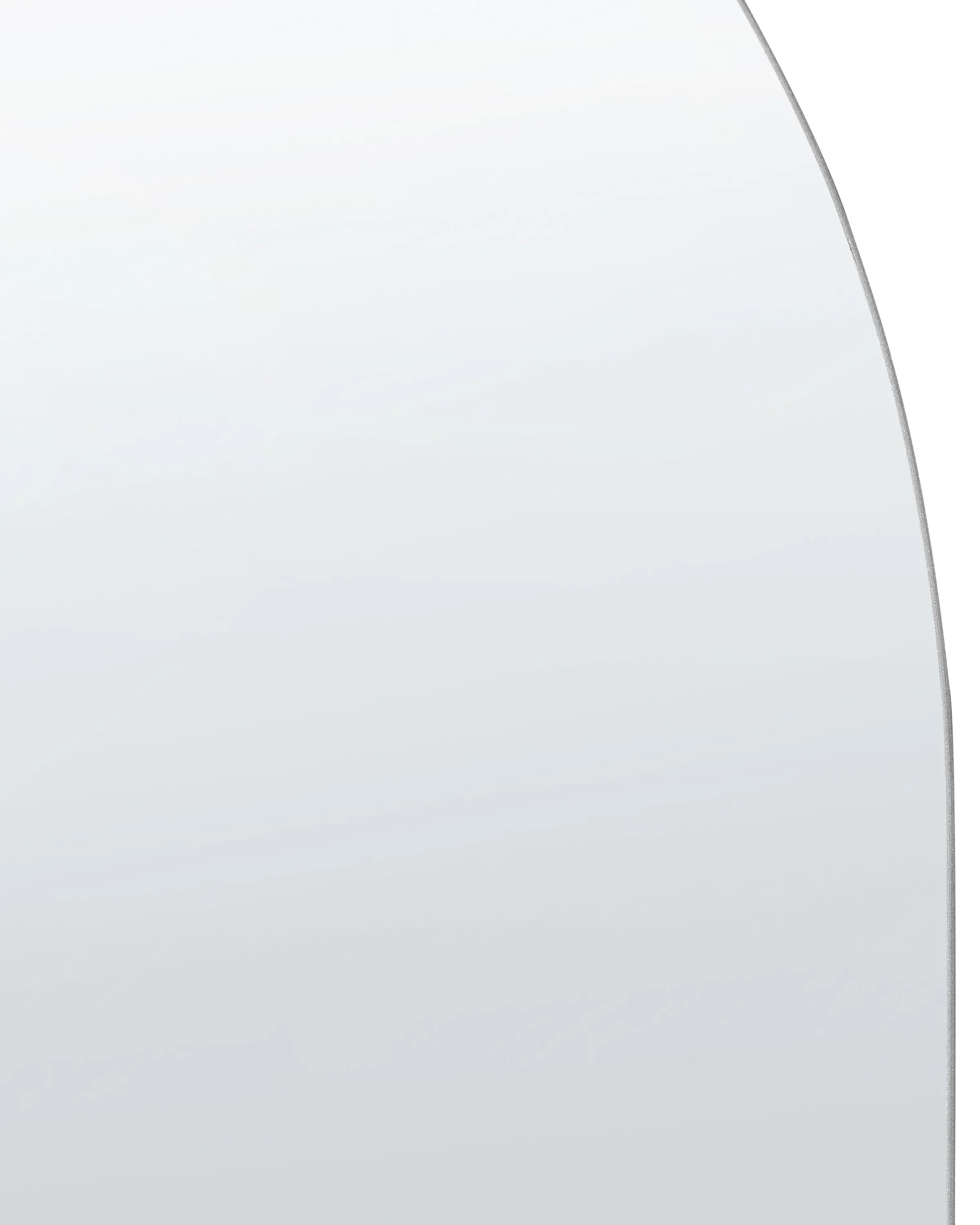 Wandspiegel ALFORTVILLE 40 cm 80 cm Zilver