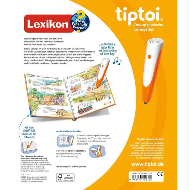 tiptoi® Buch - Wieso? Weshalb? Warum? - Lexikon