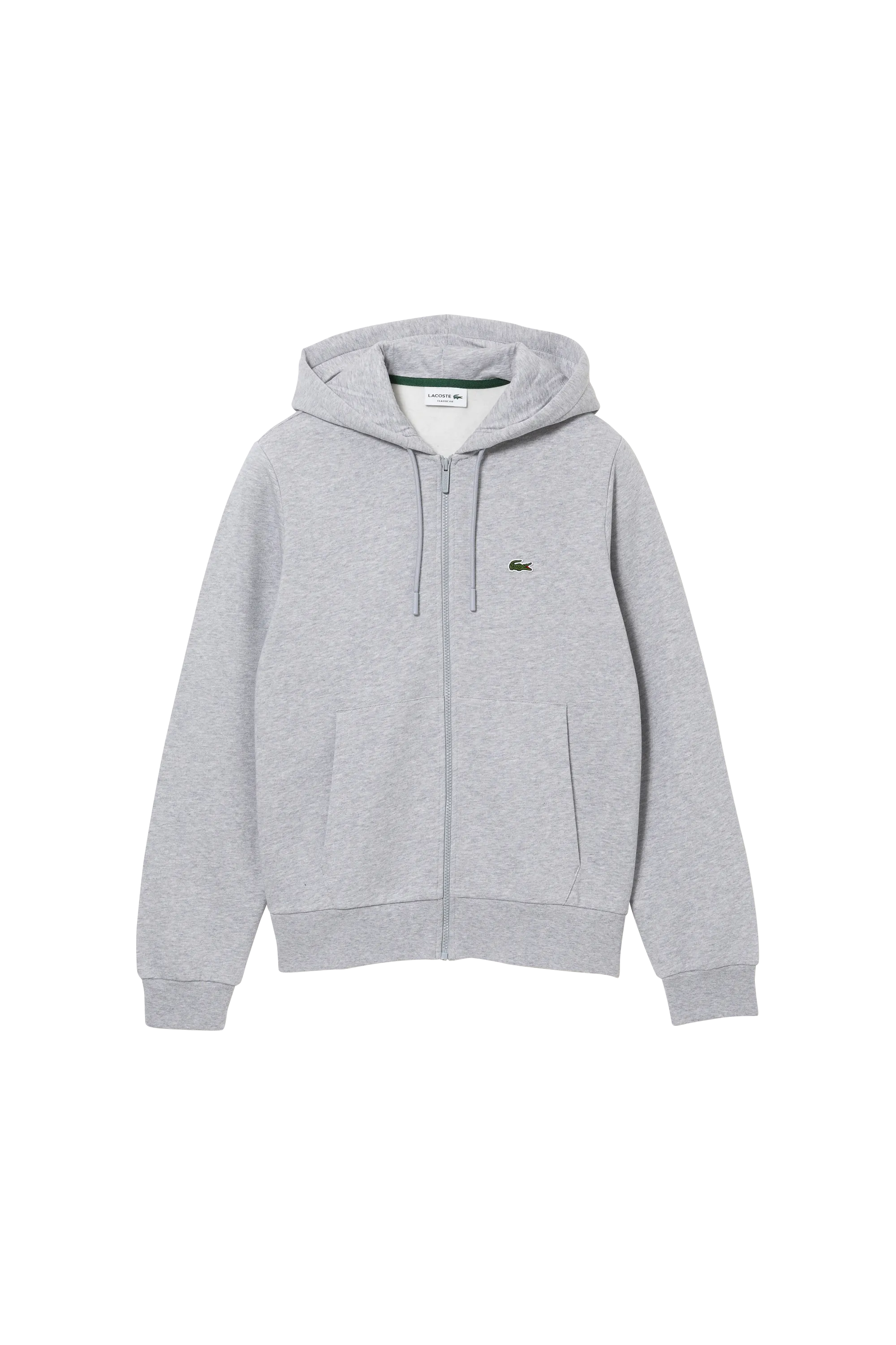 LACOSTE Sweat zippé Gris
