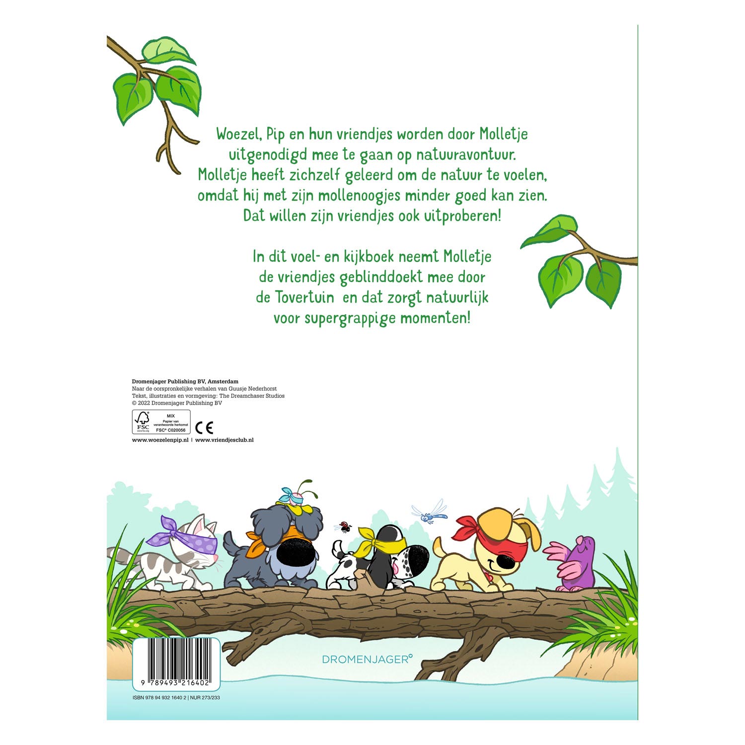 Woezel & Pip Natuuravontuur Voel- en Kijkboek