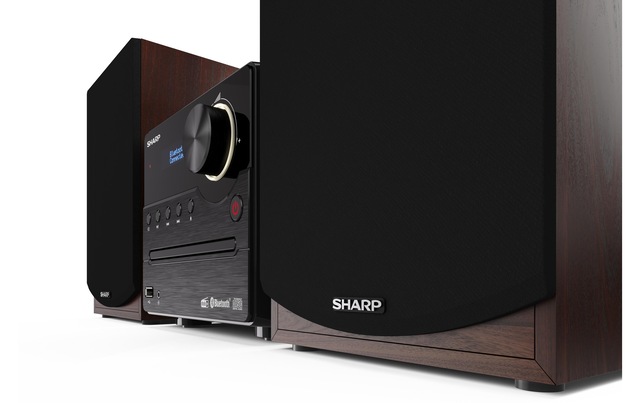 Sharp Microanlage »XLB517DBR DAB+/FM Micro System« (Bluetooth Digitalradio (DAB+) | FM-Tuner )