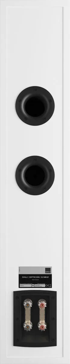 Dali Opticon 6 MKII Blanc satin (la paire) Enceintes colonne
