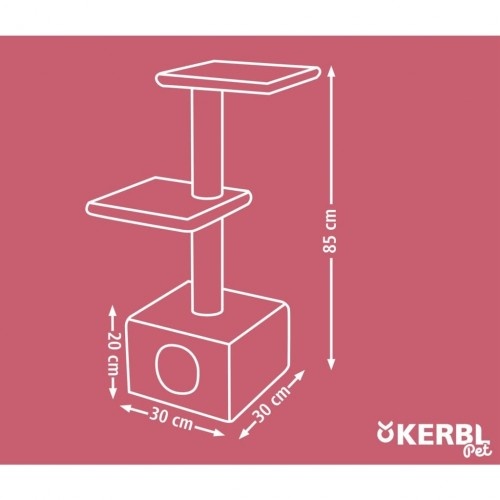 Arranhador para Gatos Kerbl Venus Bege Doce