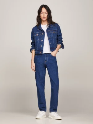 Calça jeans Izzie de cintura alta e corte slim até o tornozelo