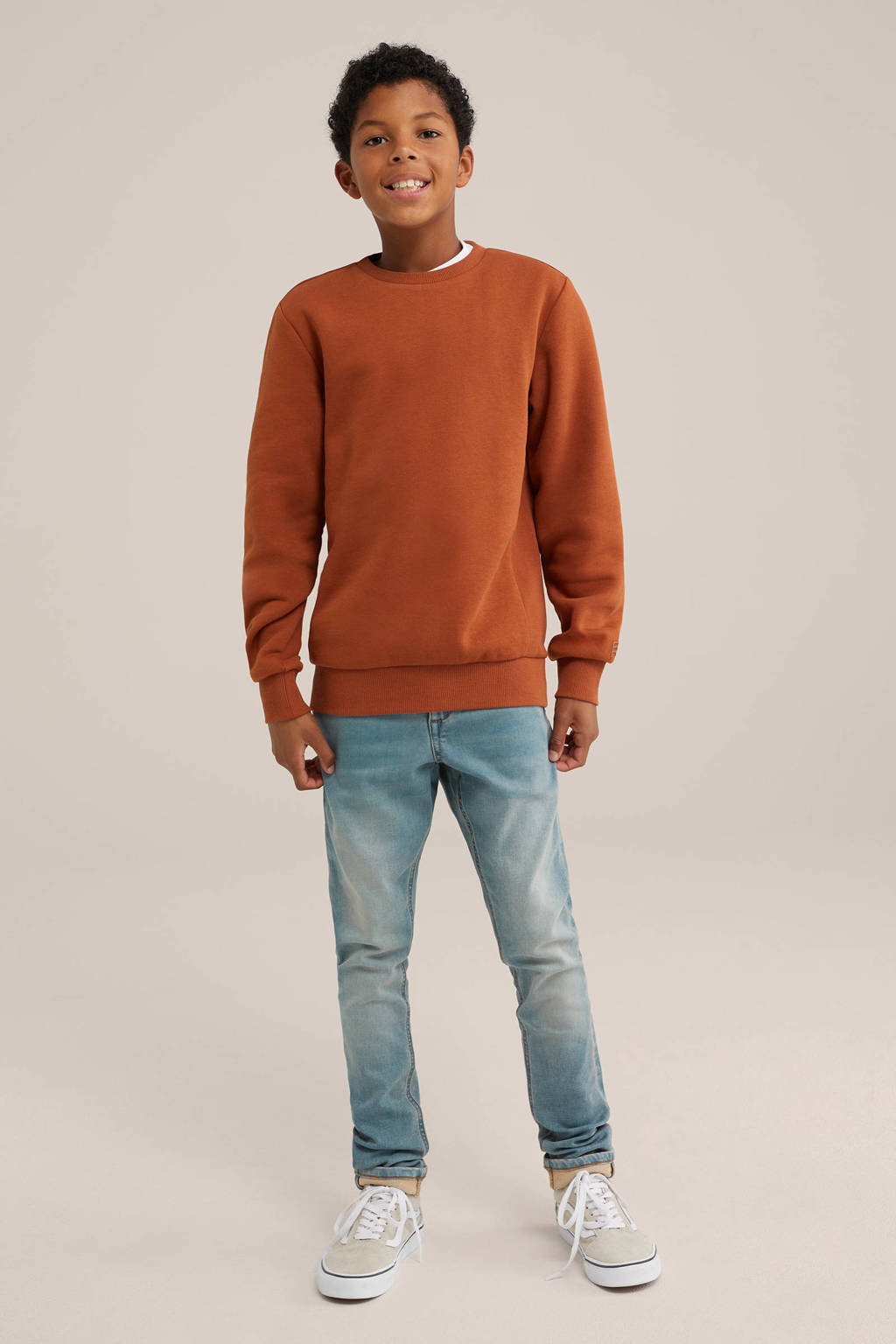 WE Fashion skinny jeans blue denim