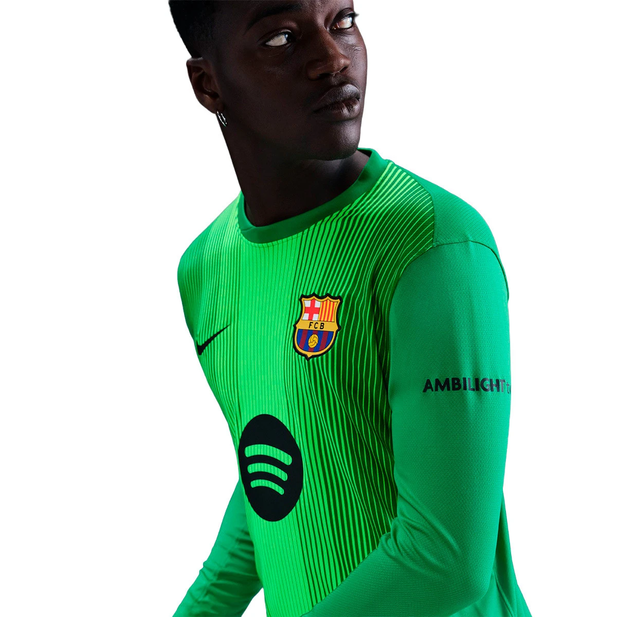 Camisola Nike FC Barcelona Primeiro Equipamento Guarda-redes M/L 2025-2026