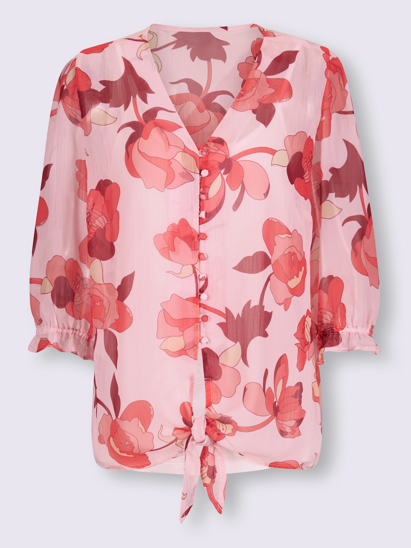 Chemisier imprimé floral